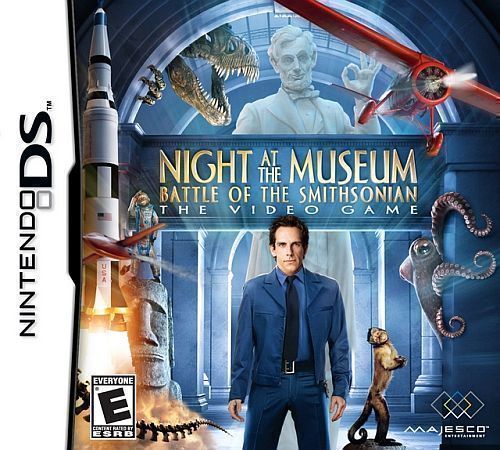 Night At The Museum - Battle Of The Smithsonian - The Video Game (US)(Suxxors) (USA) Game Cover